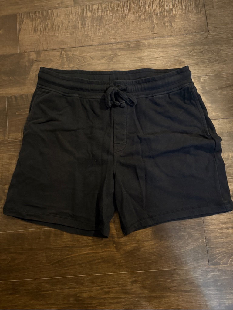 Pierre Cardin Men's Black Athletic Shorts
